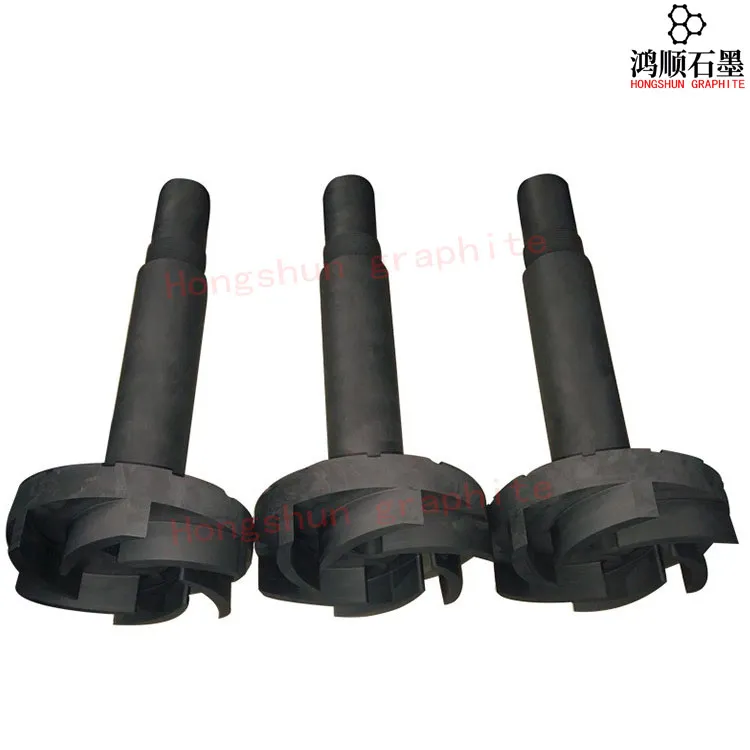 Liquid Stirring Graphite Rotor